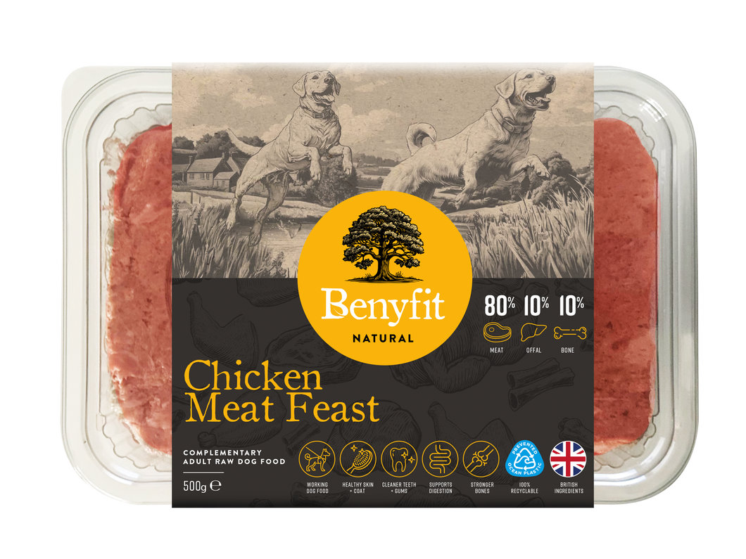 Benyfit 80:10:10 Chicken Meat Feast- 500g
