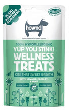 Load image into Gallery viewer, Hownd Yup You Stink! Hypoallergenic plant based treats- 100g