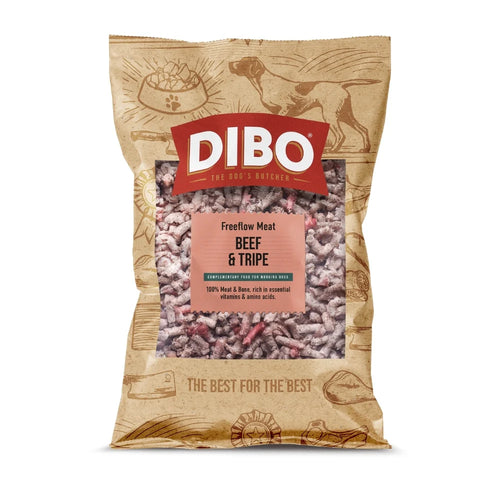 Dibo Freeflow Mince- Beef & Tripe- 1kg