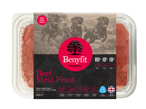 Benyfit 80:10:10 Beef Meat Feast- 500g