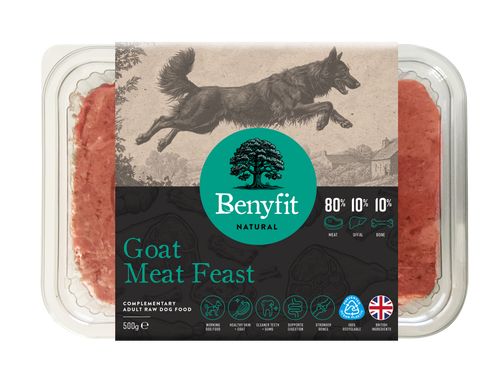 Benyfit 80:10:10 Goat Meat Feast- 500g