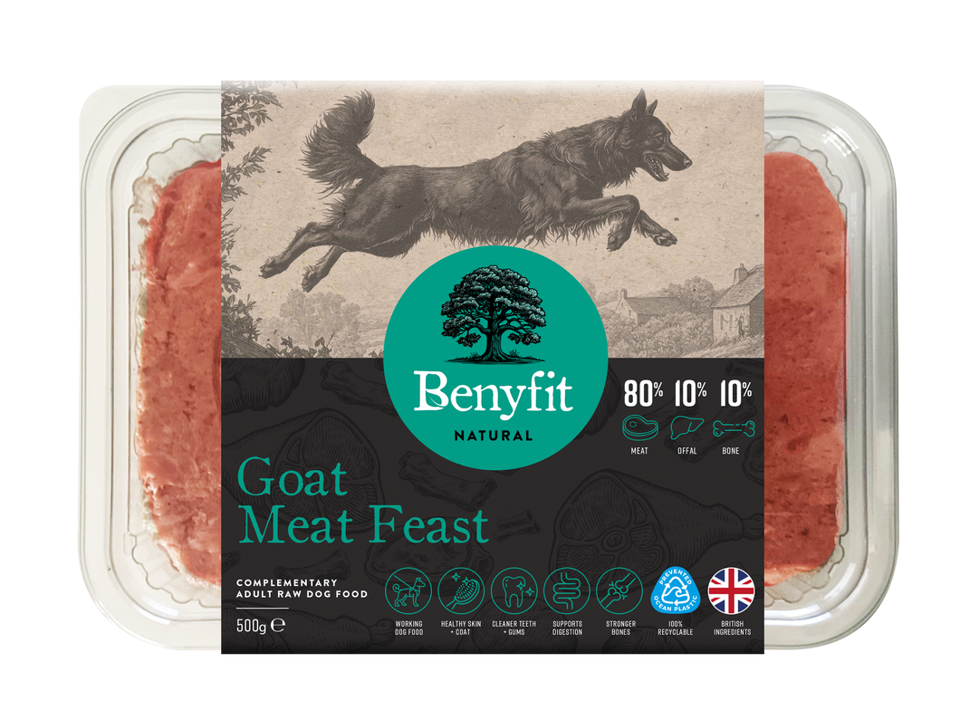 Benyfit 80:10:10 Goat Meat Feast- 500g