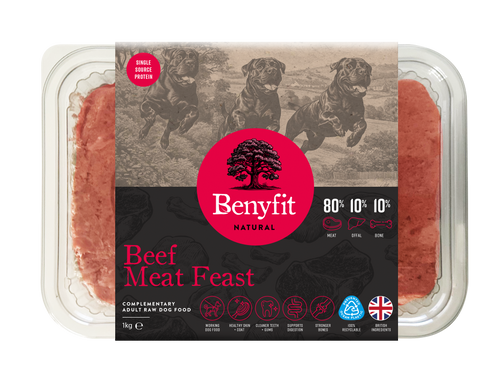 Benyfit 80:10:10 Beef Meat Feast- 1KG