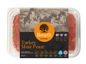 Benyfit 80:10:10 Turkey Meat Feast- 500g