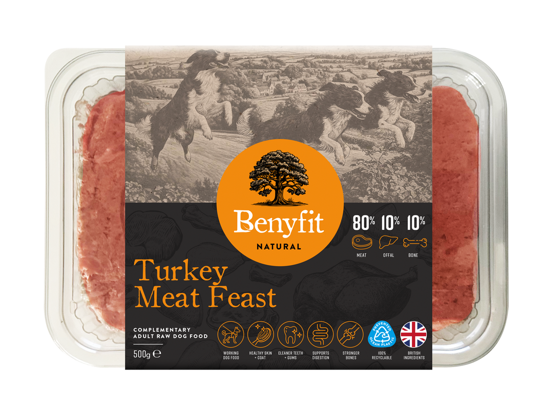 Benyfit 80:10:10 Turkey Meat Feast- 500g
