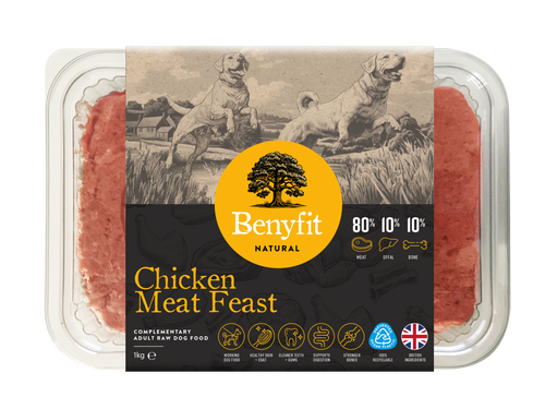 Benyfit 80:10:10 Chicken Meat Feast- 1KG