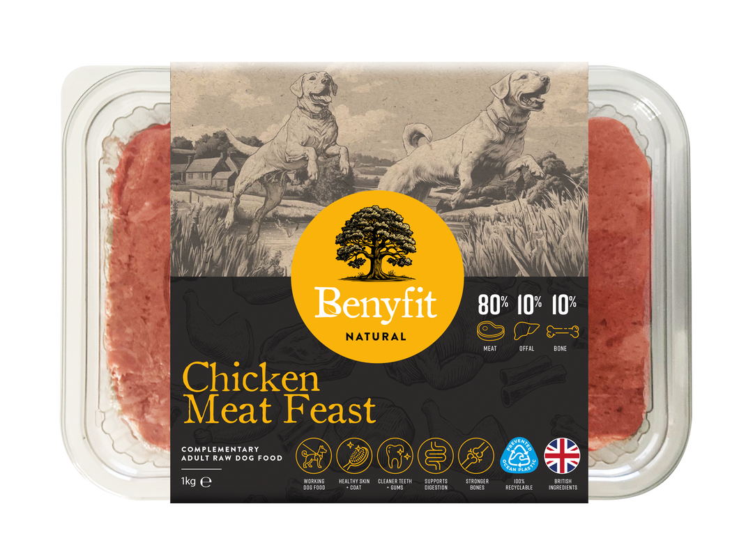 Benyfit 80:10:10 Chicken Meat Feast- 1KG
