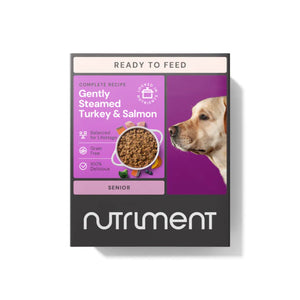 Nutriment Gently Steamed Senior Turkey & Salmon- 395g