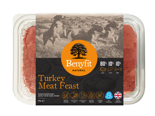 Benyfit 80:10:10 Turkey Meat Feast- 1KG