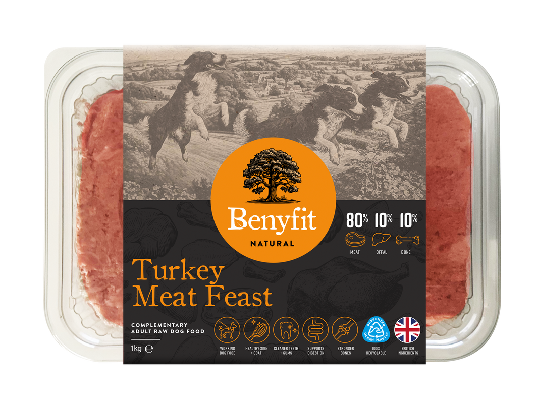 Benyfit 80:10:10 Turkey Meat Feast- 1KG