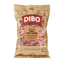 Load image into Gallery viewer, Dibo Freeflow Mince- Turkey, Pork &amp; Salmon- 1KG