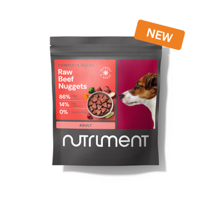 Nutriment Raw Beef Nuggets- 1kg