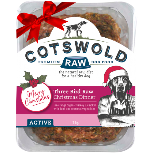 Cotswold Raw- Christmas Dinner- Three Bird Raw
