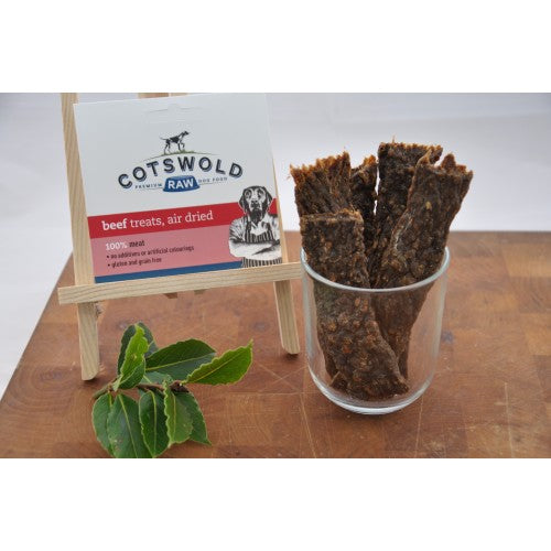 Cotswold Raw Natural Dried Treats- Pure Beef- 100g