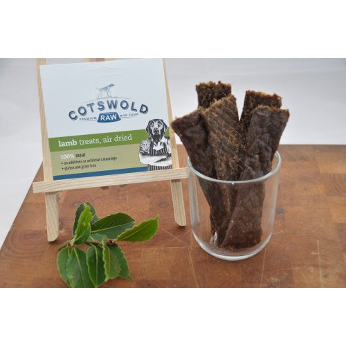 Cotswold Raw Natural Dried Treats- Pure Lamb- 100g