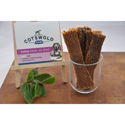 Cotswold Raw Natural Dried Treats- Pure Turkey- 100g