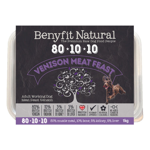 Benyfit 80:10:10 Venison Meat Feast