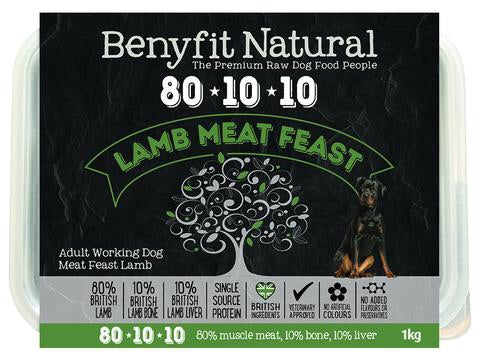 Benyfit 80:10:10 Lamb Meat Feast