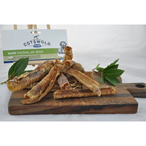 Cotswold Raw Natural Dried Treats- Lamb Trachea- 150g