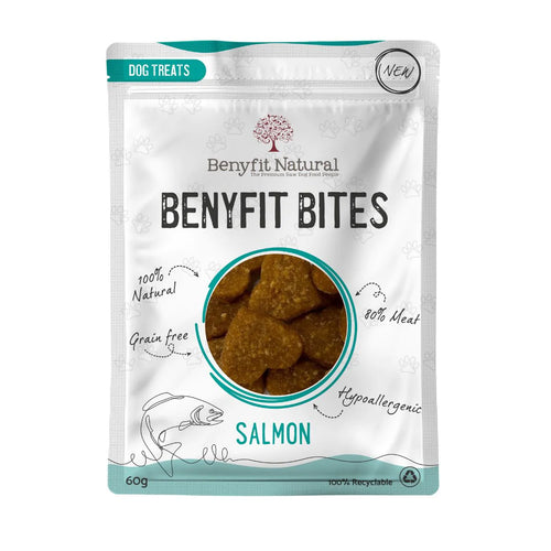 Benyfit Natural Bites- Salmon- 60g