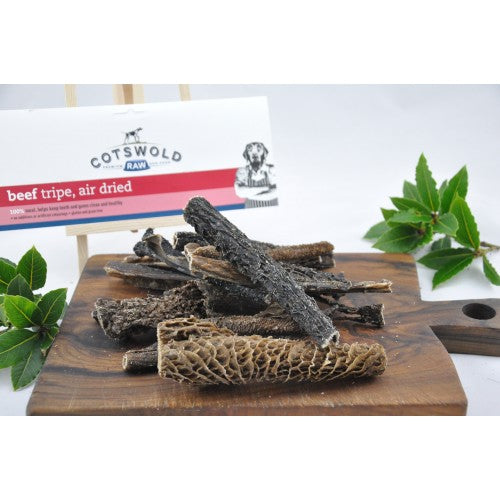 Cotswold Raw Natural Dried Treats- Beef Tripe- 250g